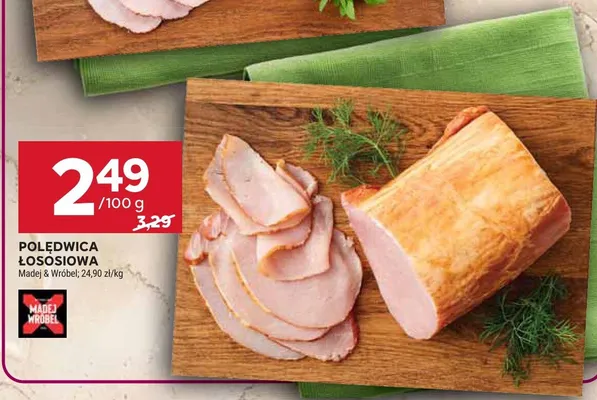 Polędwica łososiowa Madej & Wróbel promocja w Stokrotka