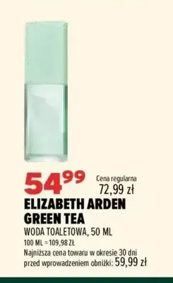 Woda toaletowa Elizabeth Arden Green Tea promocja w Drogerie Natura