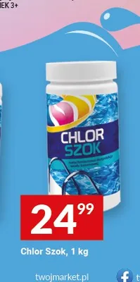 Chlor do basenu Chlor Szok promocja w Twój Market