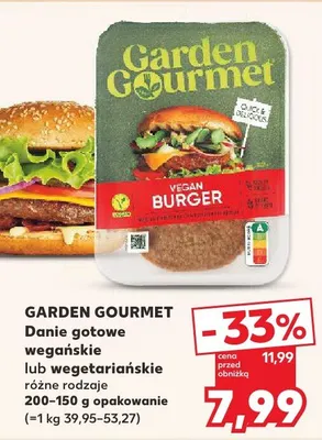 Danie gotowe wegańskie lub wegetariańskie różne rodzaje promocja w Kaufland