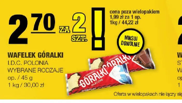 Wafelek Góralki promocja w SPAR