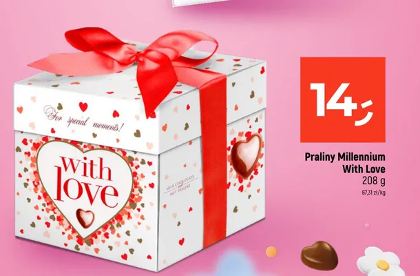 Praliny Millennium With Love promocja w Dealz