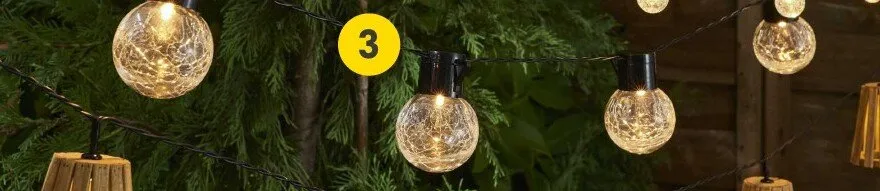 Girlanda solarna promocja w Castorama