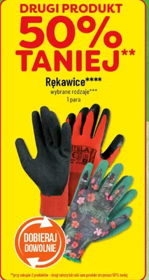 Rękawice ogrodowe promocja w POLOmarket