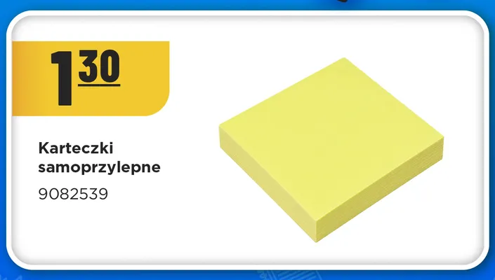 Karteczki samoprzylepne promocja w MR. DIY