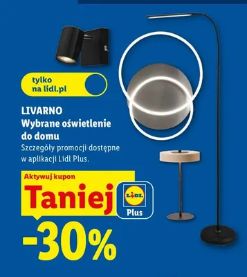Oświetlenie do domu Livarno promocja w Lidl