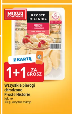 Pierogi chłodzone Proste Historie promocja w Leclerc