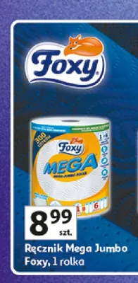 Ręcznik papierowy Foxy Mega Jumbo promocja w Auchan