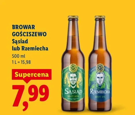 Piwo Sąsiad  promocja w Lidl