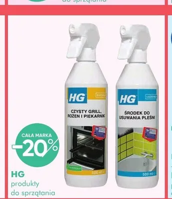 Środek do usuwania pleśni HG promocja w Super-Pharm