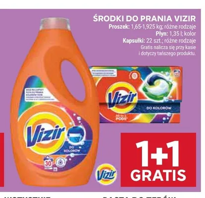 Proszek do prania Vizir promocja w Stokrotka