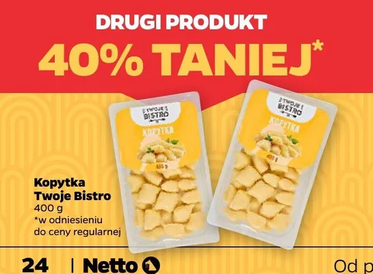 Kopytka promocja w Netto