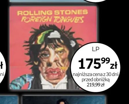 Płyta winylowa The Rolling Stones Foreign Tongues promocja w Empik