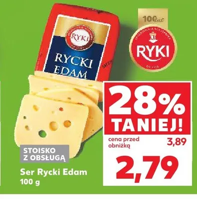 Ser Rycki Edam promocja w Kaufland