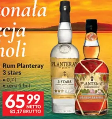 Rum Planteray Grande Réserve promocja w Makro