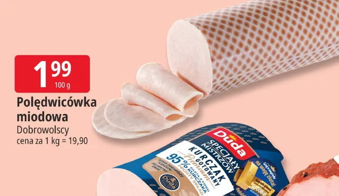 Polędwicówka miodowa Dobrowolscy promocja w Leclerc