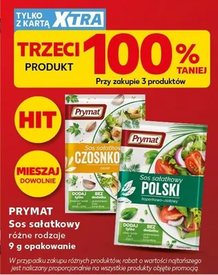 Sos sałatkowy Prymat czosnkowy promocja w Kaufland
