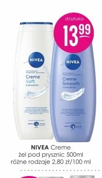 Żel pod prysznic Nivea Creme promocja w Drogerie Jasmin