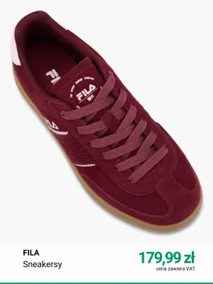 Sneakersy FILA promocja w Deichmann