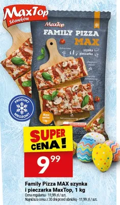 Pizza Family Pizza MAX szynka i pieczarka promocja w Twój Market