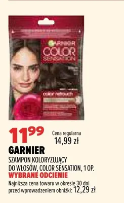 Szampon koloryzujący do włosów Color Sensation Garnier promocja w Drogerie Natura