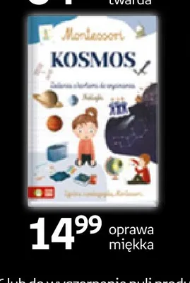 Książka Montessori Kosmos oprawa miękka promocja w Empik