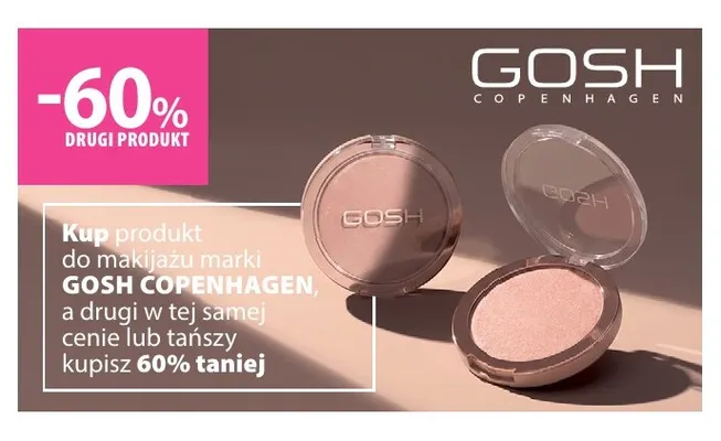 Produkty do makijażu marki Gosh Copenhagen promocja w Hebe