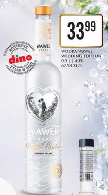 Wódka Wawel Wedding Edition 40% promocja w Dino