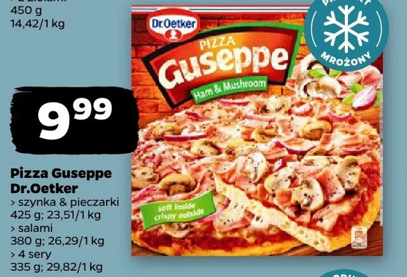 Pizza Guseppe Dr.Oetker 4 sery promocja w Netto