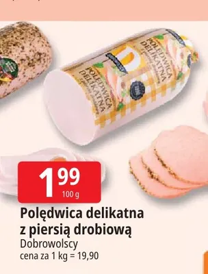 Polędwica delikatna z piersią drobiową Dobrowolscy promocja w Leclerc