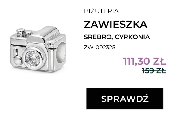 Zawieszka srebro cyrkonia Briju ZW-002325 promocja w Briju