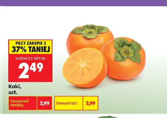 Kaki promocja w Biedronka