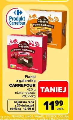Pianki z galaretką Carrefour Classic promocja w Carrefour