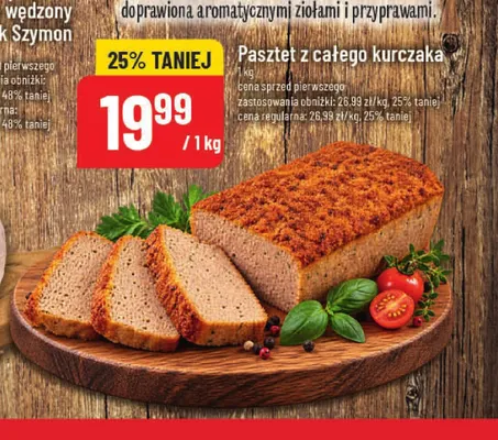 Pasztet z całego kurczaka promocja w POLOmarket