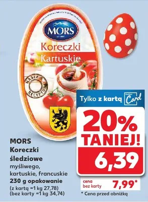 Koreczki śledziowe francuskie promocja w Kaufland