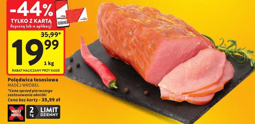 Polędwica łososiowa promocja w Intermarche