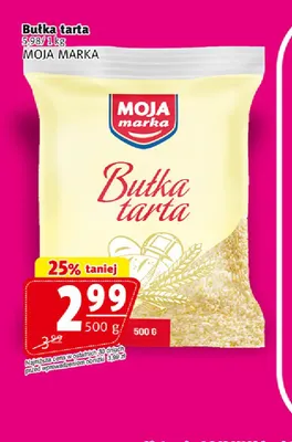 Bułka tarta Moja Marka promocja w Prim Market