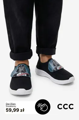 Sneakersy Star Wars promocja w CCC