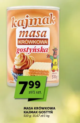Masa krówkowa Kajmak Gostyń promocja w ABC
