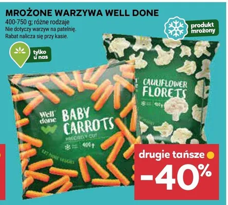 Mrożone warzywa promocja w Stokrotka