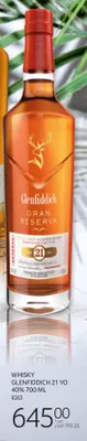 Whisky Glenfiddich 21 YO 40% promocja w Selgros