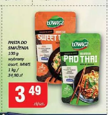 Pasta do smażenia Łowicz promocja w Chorten