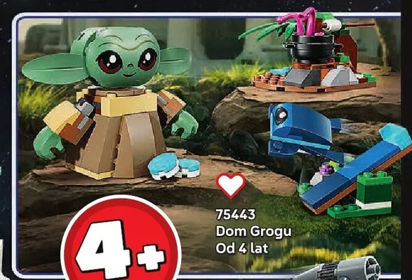 Klocki LEGO Star Wars 75443 Dom Grogu promocja w LEGO