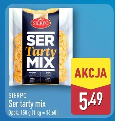 Ser tarty mix promocja w Aldi
