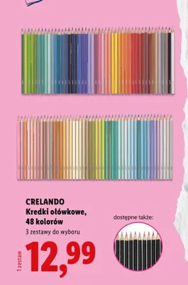 Kredki ołówkowe CRELANDO promocja w Lidl