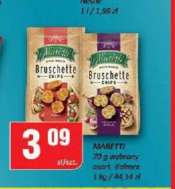 Bruschette Maretti promocja w Chorten