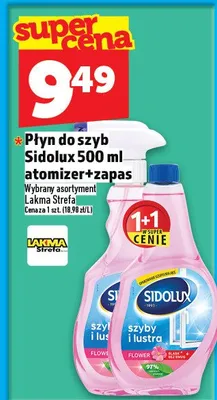 Płyn do szyb atomizer + zapas promocja w TOPAZ