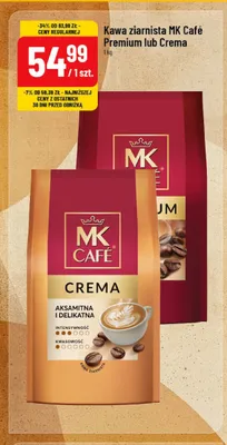 Kawa ziarnista MK Café Premium promocja w POLOmarket
