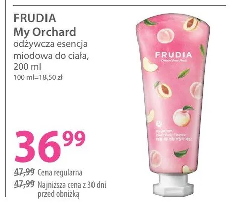 My Orchard odżywcza esencja miodowa do ciała promocja w Hebe