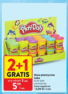Masa plastyczna tuba Play-Doh promocja w Intermarche